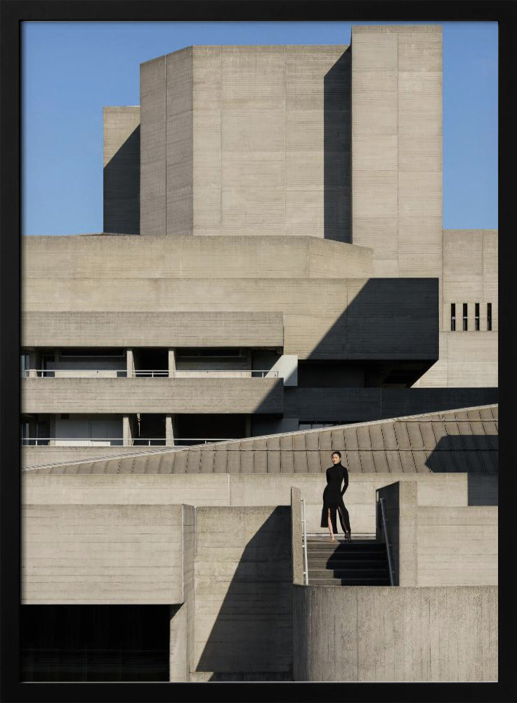 Staand Hoog Gebouw | Poster