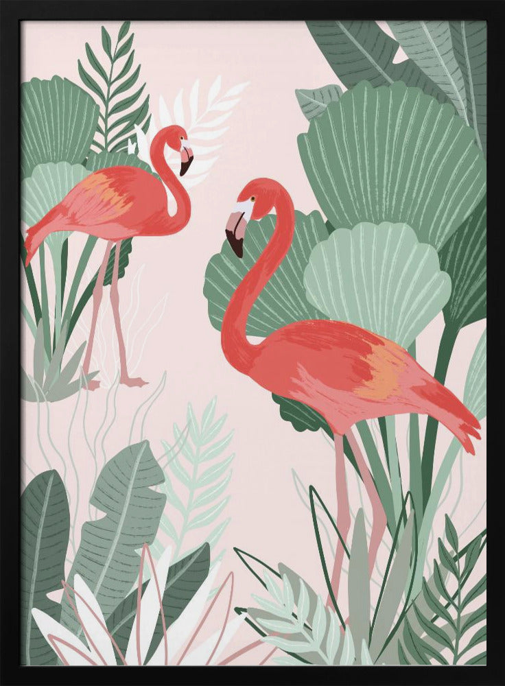 Flamingo Dromen | Poster