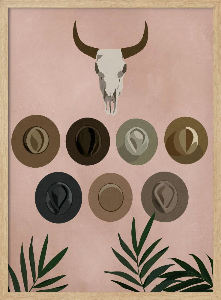 Westerse elegantie | Poster