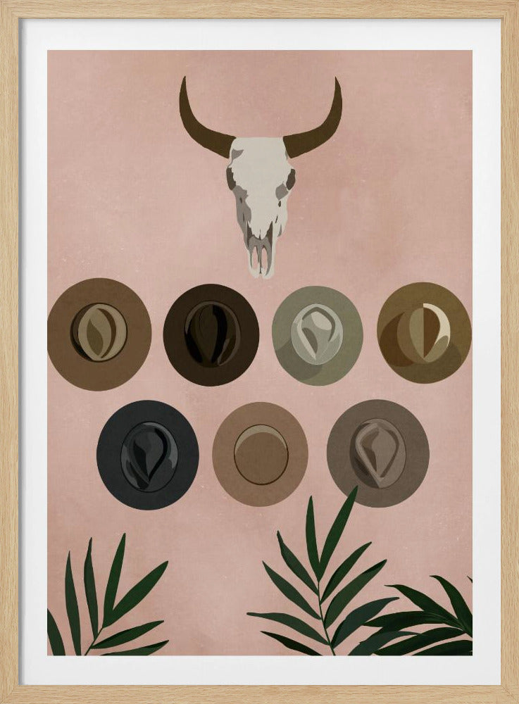 Westerse elegantie | Poster