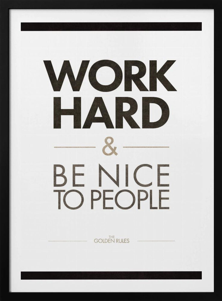 Gouden levensregels | Poster