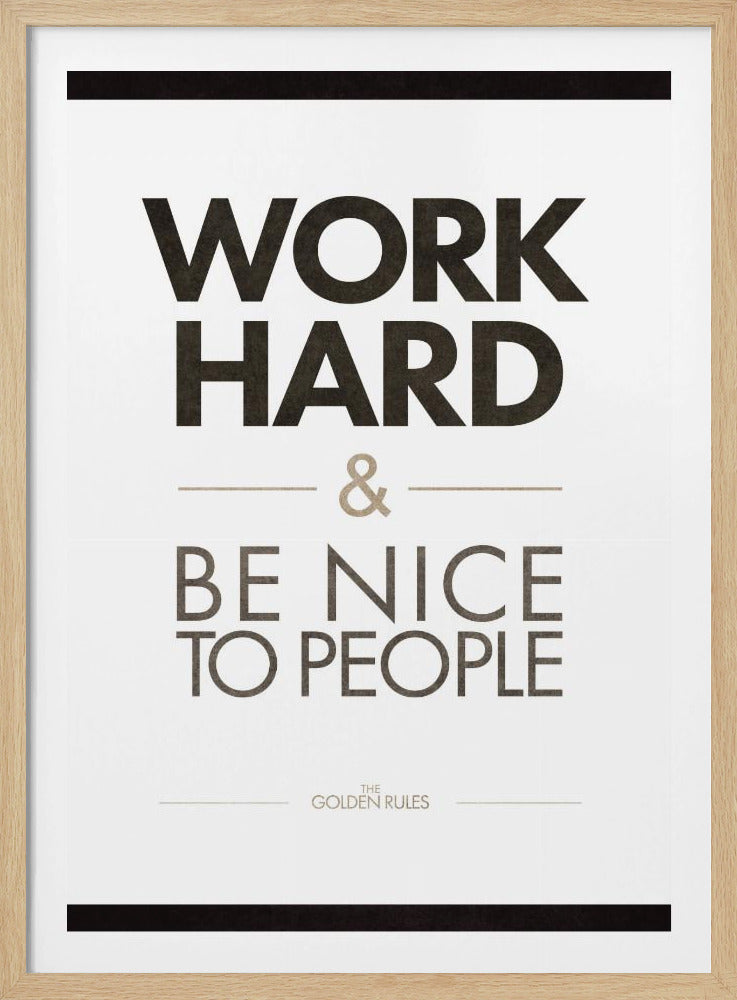 Gouden levensregels | Poster