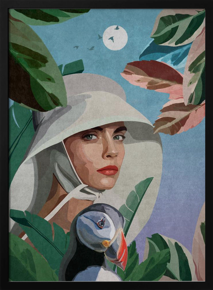 Puffin Dreamscape | Poster