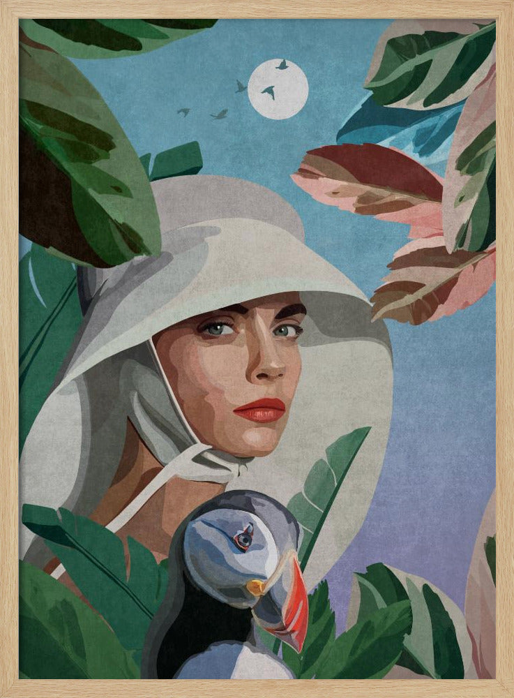 Puffin Dreamscape | Poster