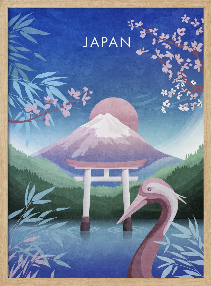 Rustige Japanse droom | Poster