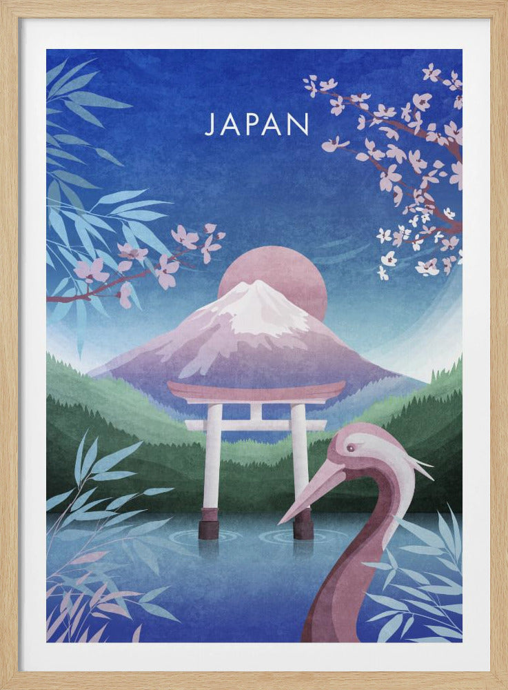 Rustige Japanse droom | Poster