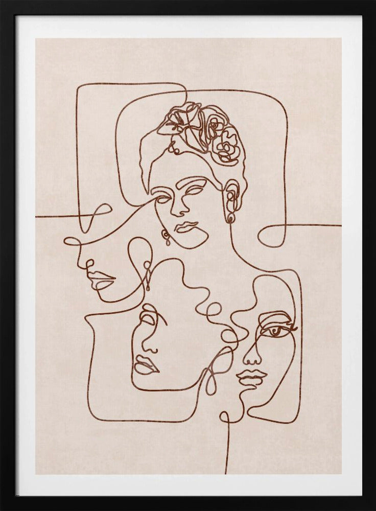 Entwined Faces | Poster
