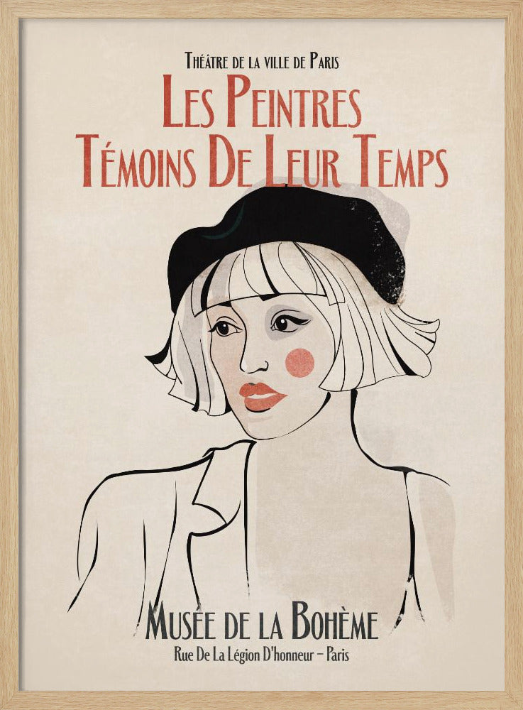 Parijse muze | Poster