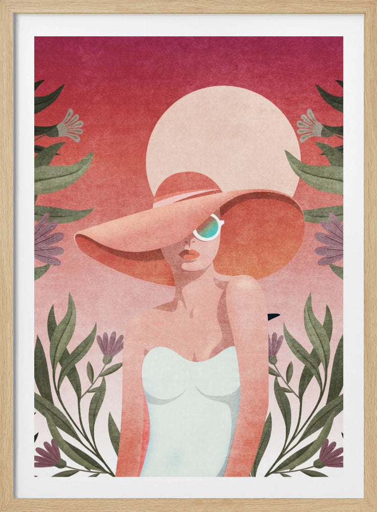 Zomerse elegantie | Poster