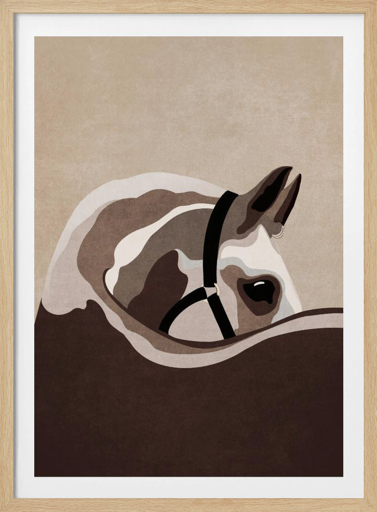 Majestueuze paardenblik | Poster