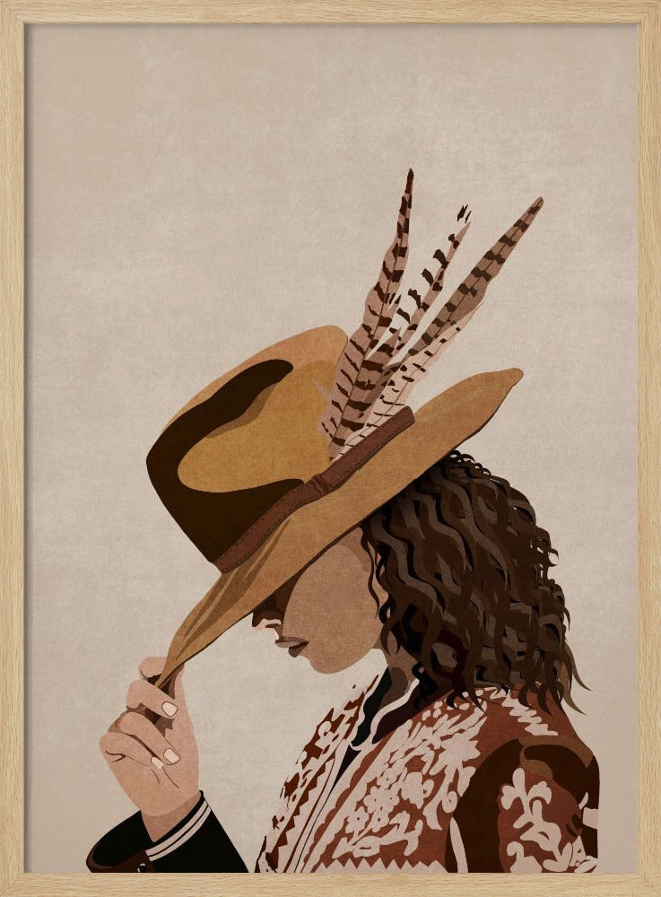 Gevederde elegantie | Poster