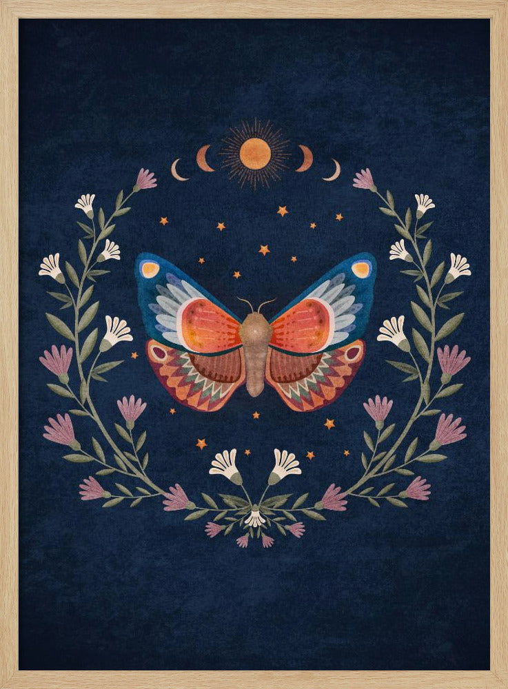 Vlinder Droomlandschap | Poster