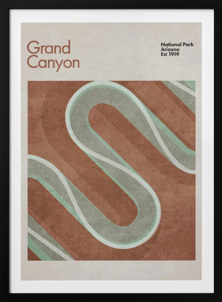 Canyon Wave Flow | Poster