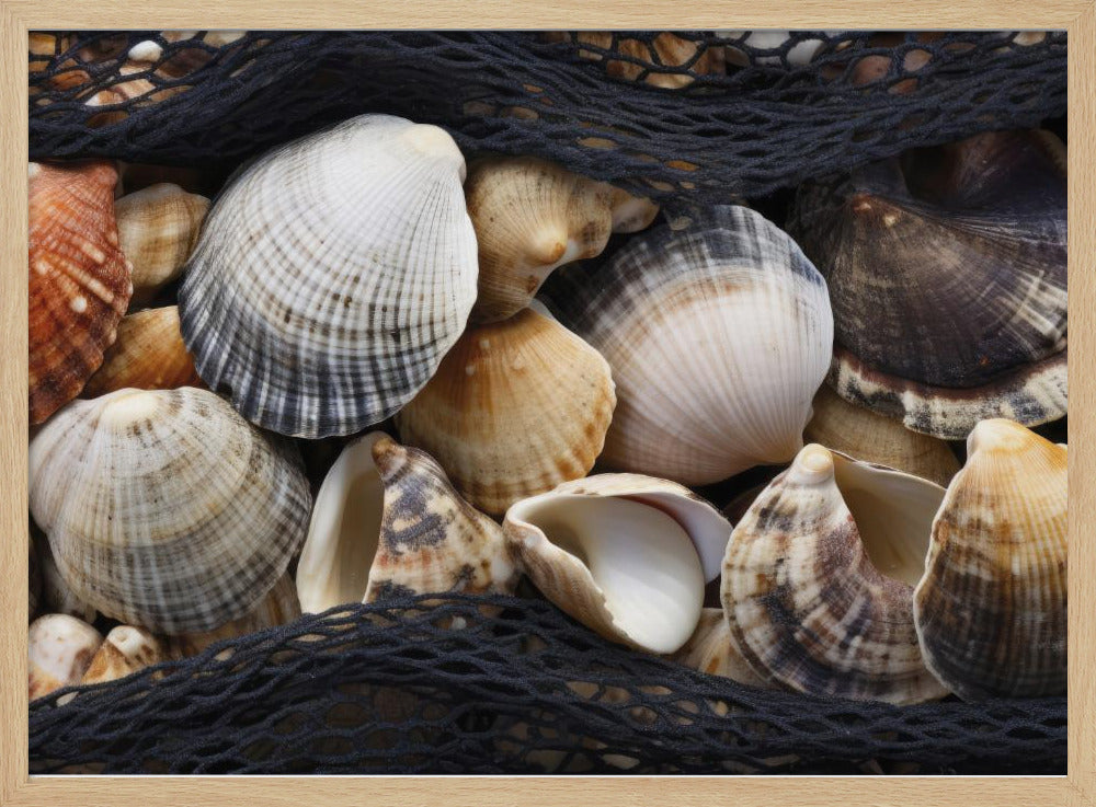 Schelpenwandtapijt | Poster