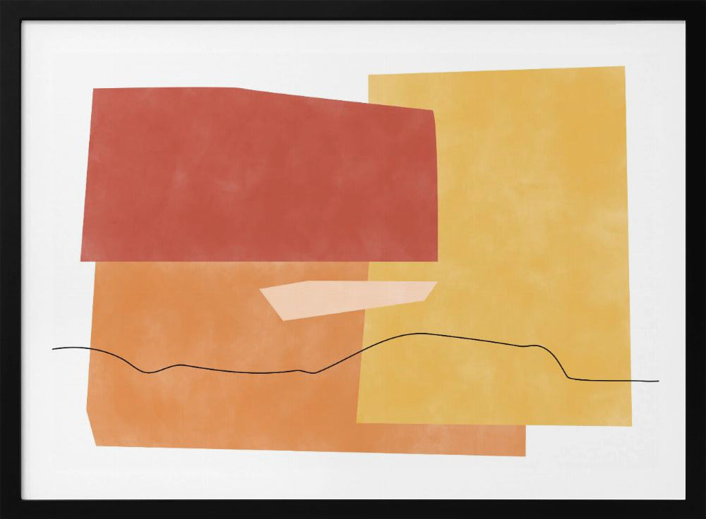 Abstracte Horizonten | Poster
