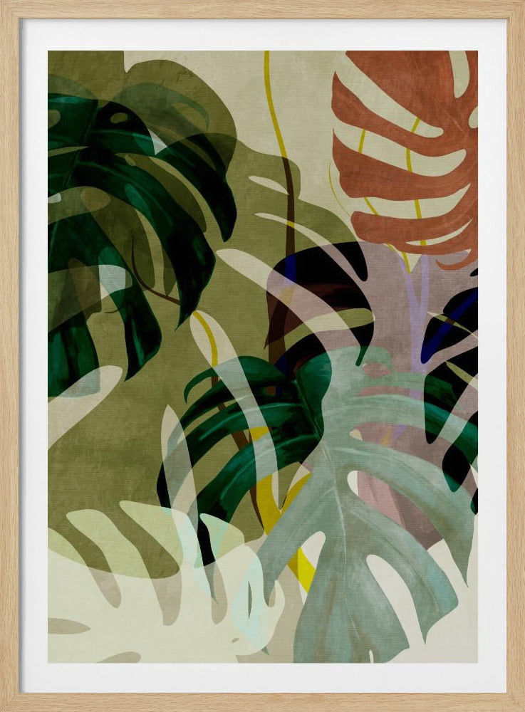 Bladeren Meer 3 Kopie | Poster