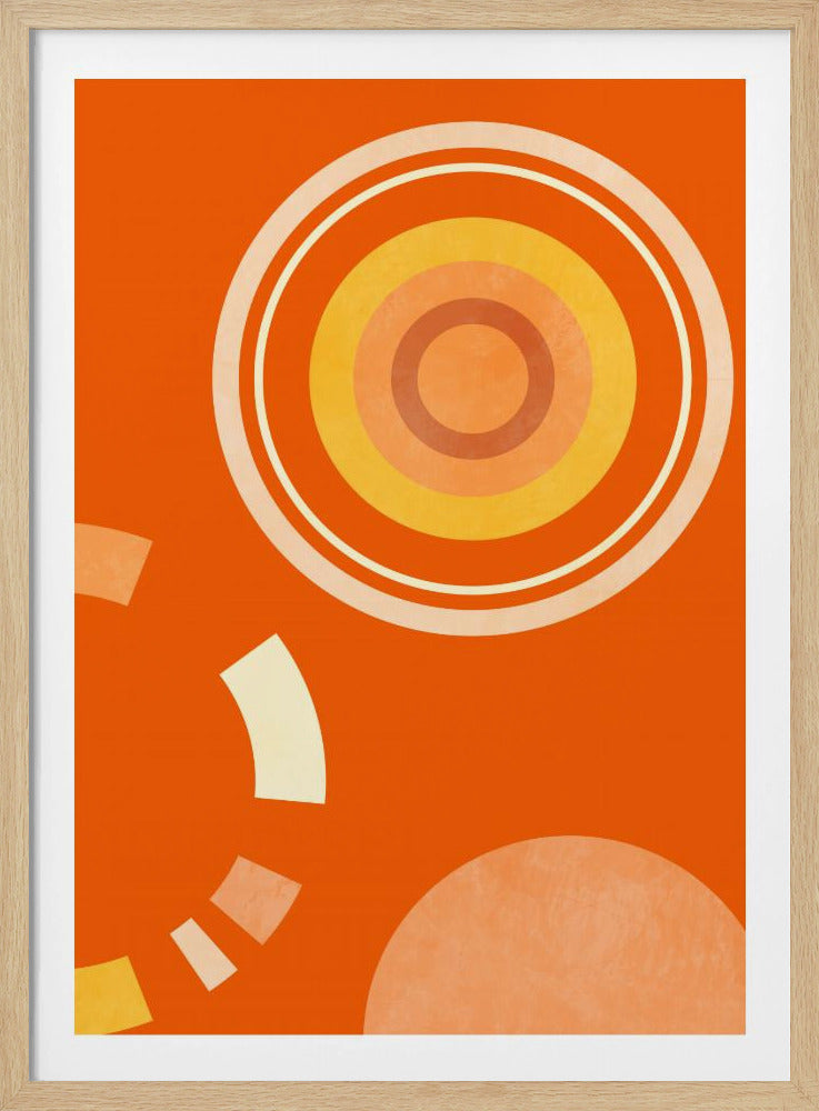 Lente Mid Rhapsody Oranje 4 | Poster