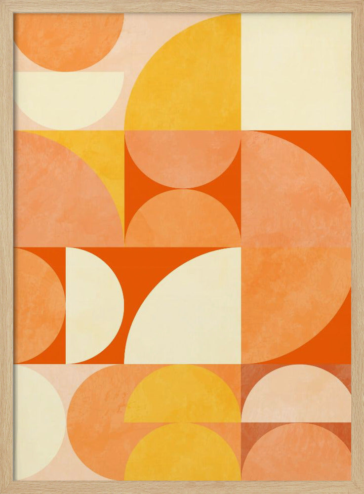 Lente Mid Rhapsody Oranje 3 | Poster