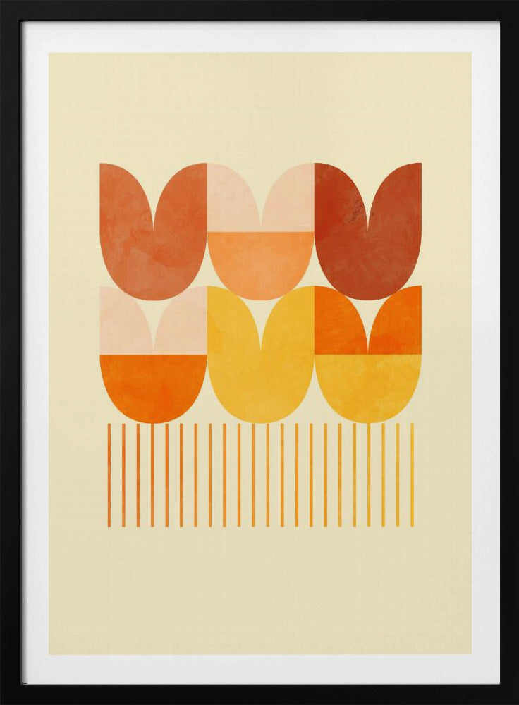 Lente Mid Rhapsody Oranje 1 | Poster