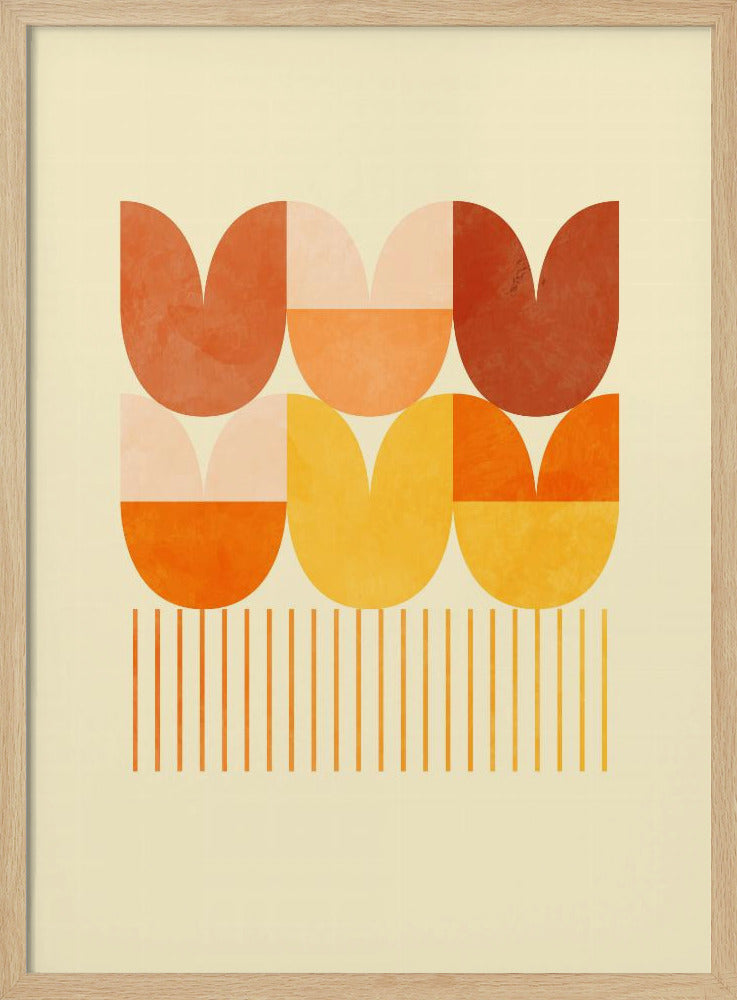 Lente Mid Rhapsody Oranje 1 | Poster