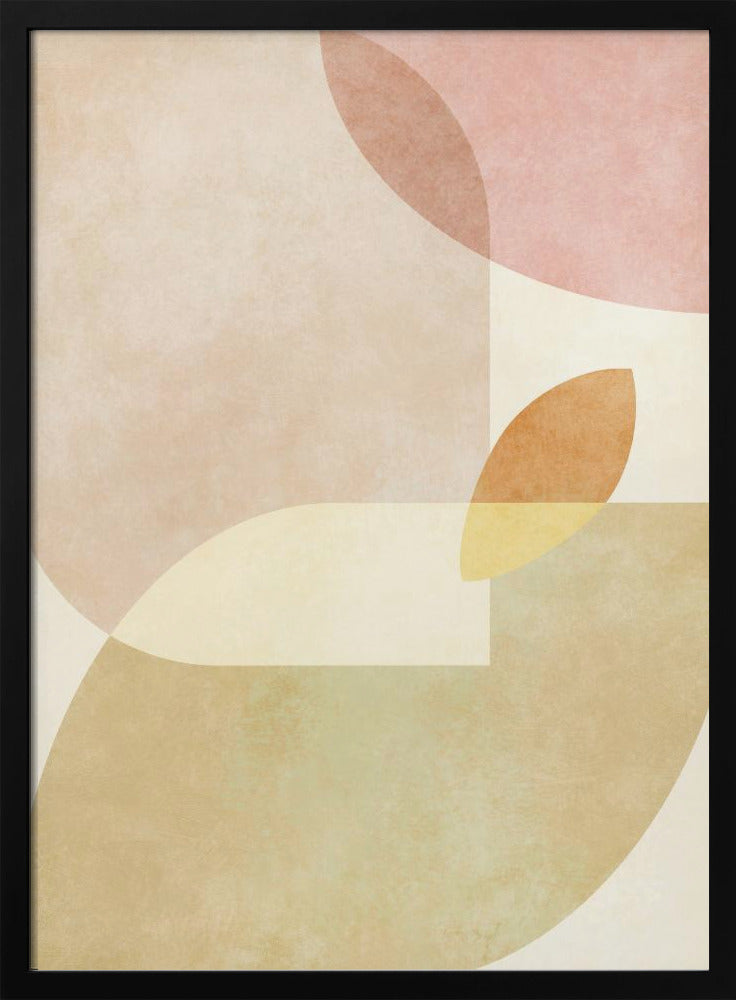 Aqua Shapes 1 kopie | Poster