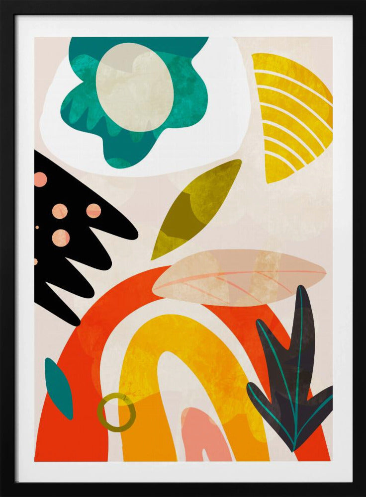 Uitsnijdingen Bauhaus 2 Kopie | Poster