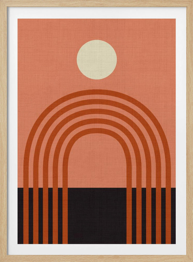 Geo Shapes Herfst 21 Arc | Poster