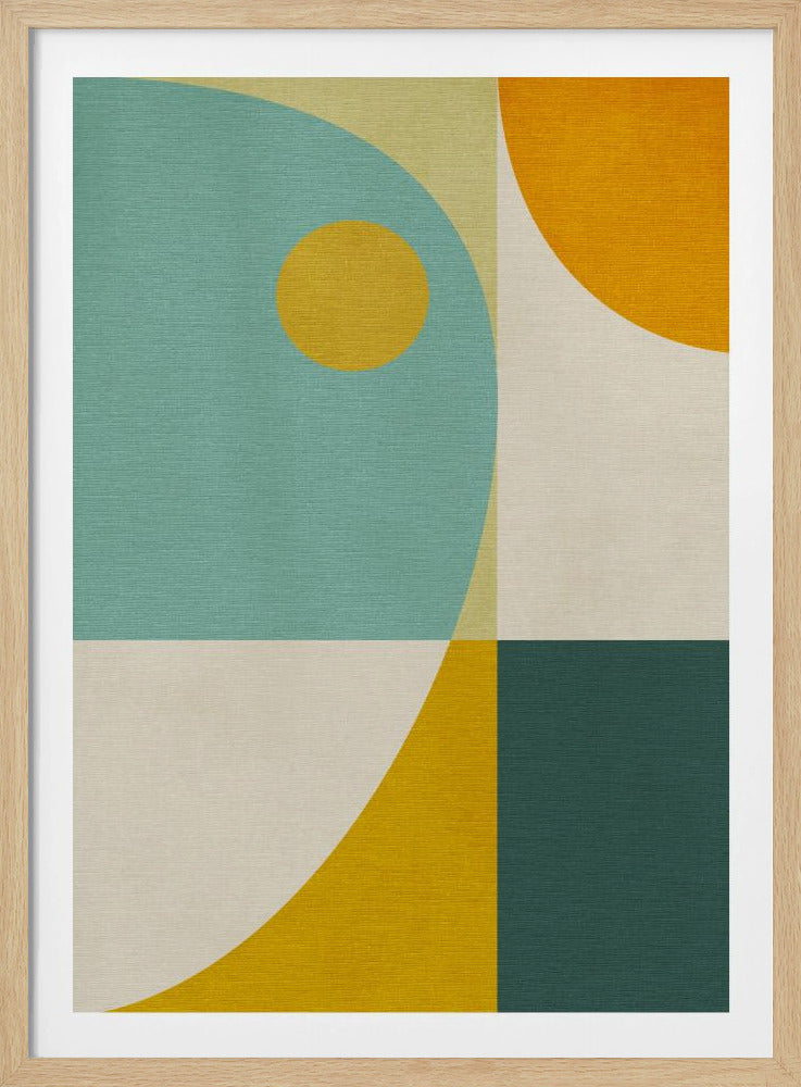 Regenboog Plus Vormen10 | Poster