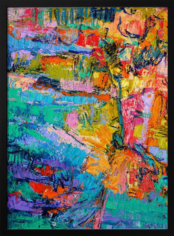 Abstract kleurenpalet | Poster