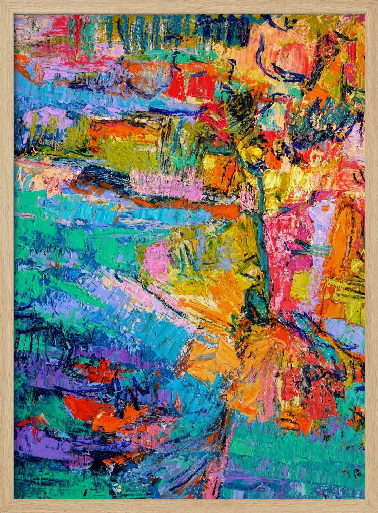 Abstract kleurenpalet | Poster