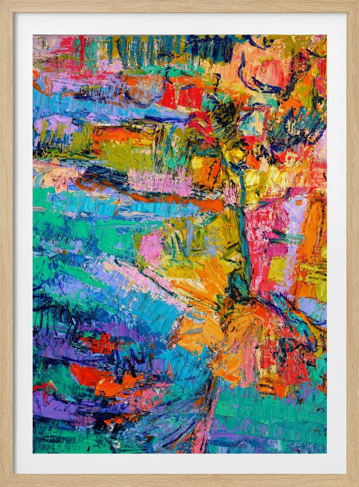 Abstract kleurenpalet | Poster