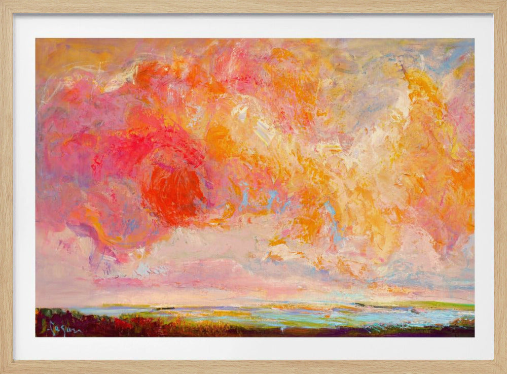 Vurige lucht | Poster