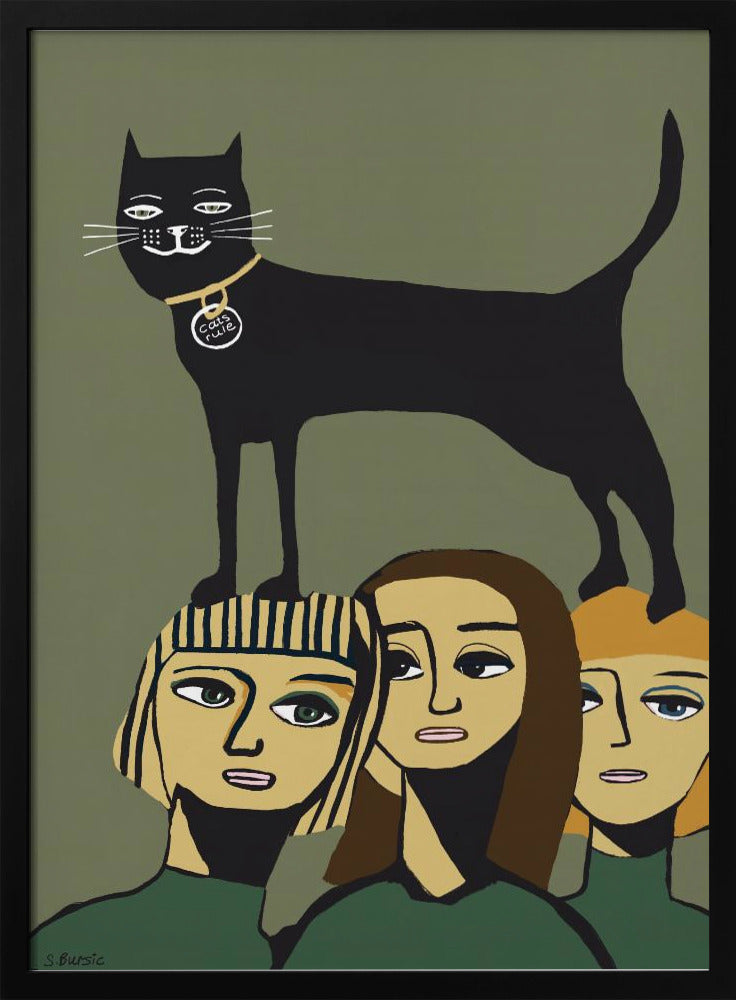 Zwarte Kat Regels | Poster