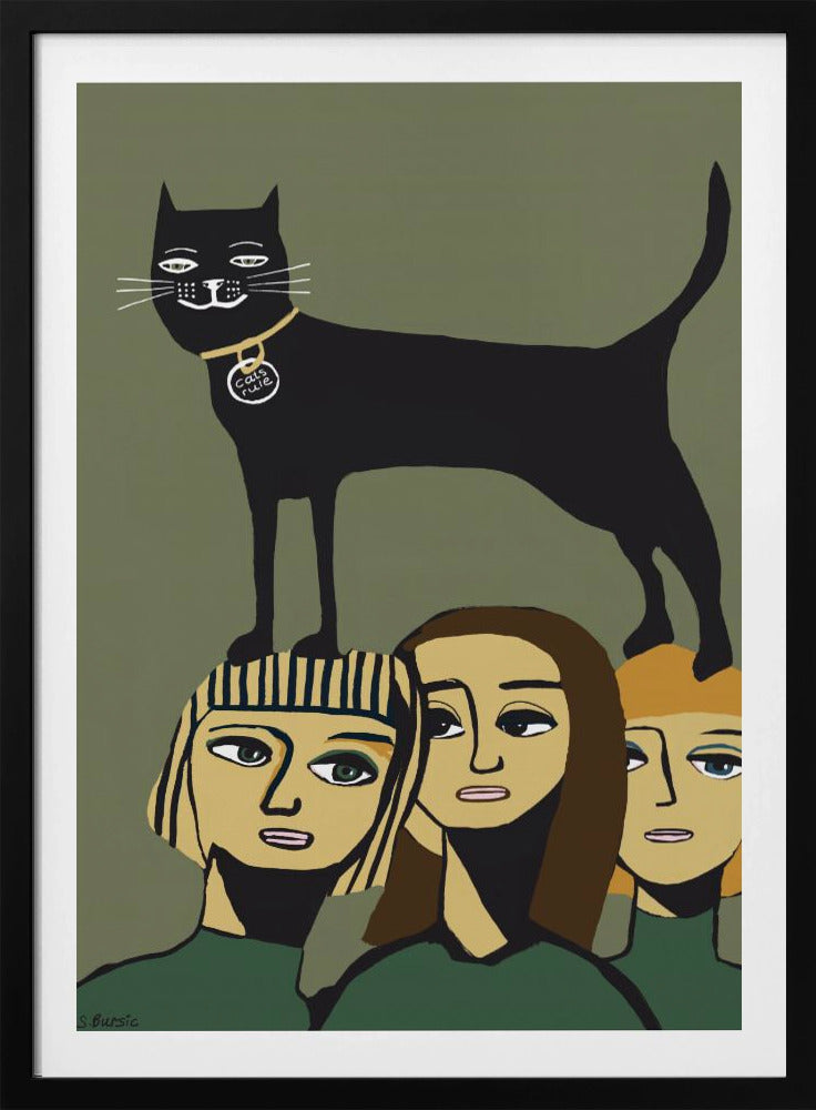 Zwarte Kat Regels | Poster