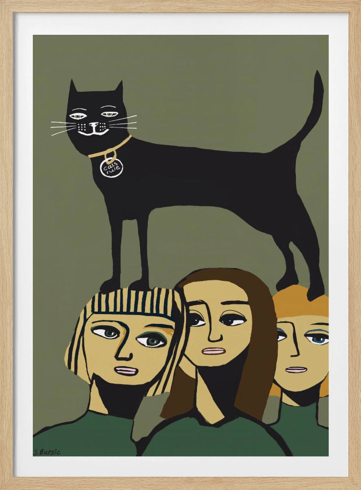 Zwarte Kat Regels | Poster