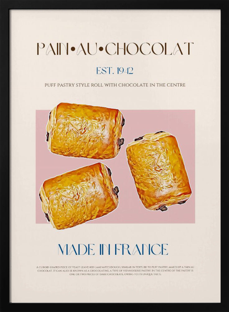 Chocoladebroodje Delight | Poster