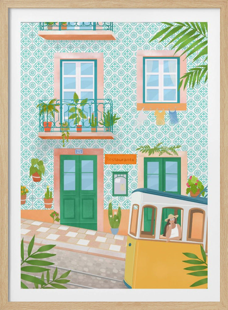 Lissabon-stad, Portugal | Poster