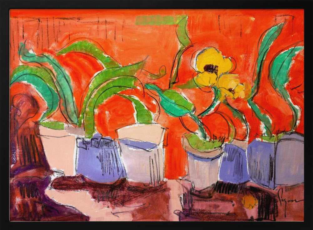 Levendige plantenharmonie | Poster