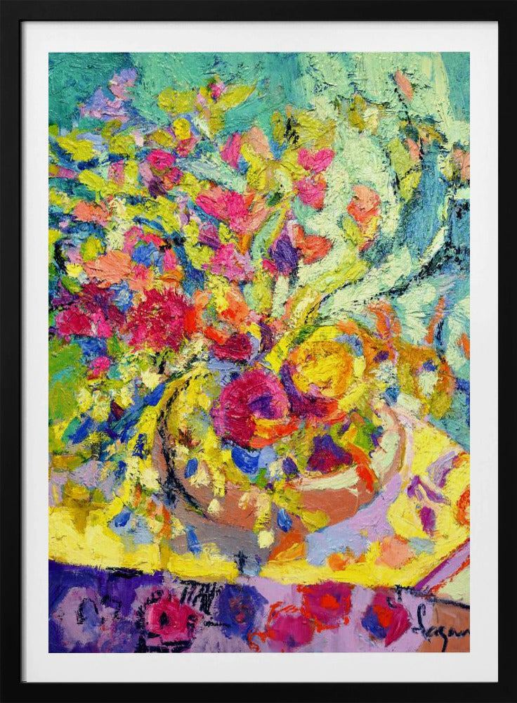 Stralende bloemenharmonie | Poster