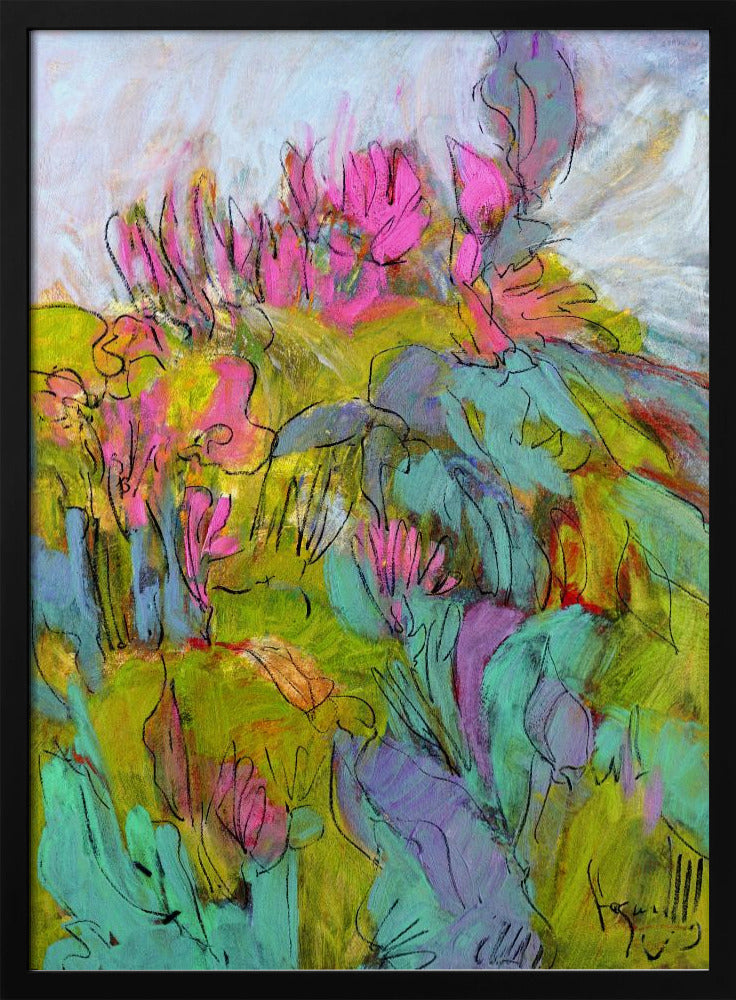Grillige tuindromen | Poster