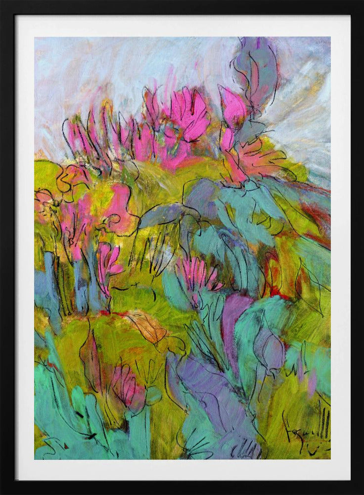 Grillige tuindromen | Poster