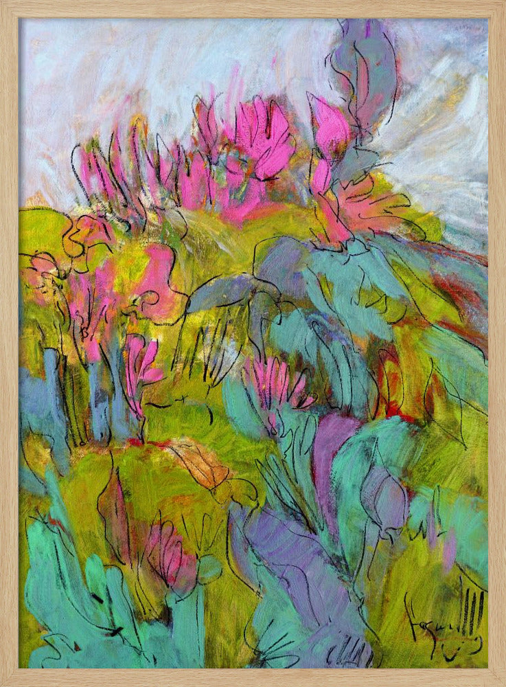 Grillige tuindromen | Poster