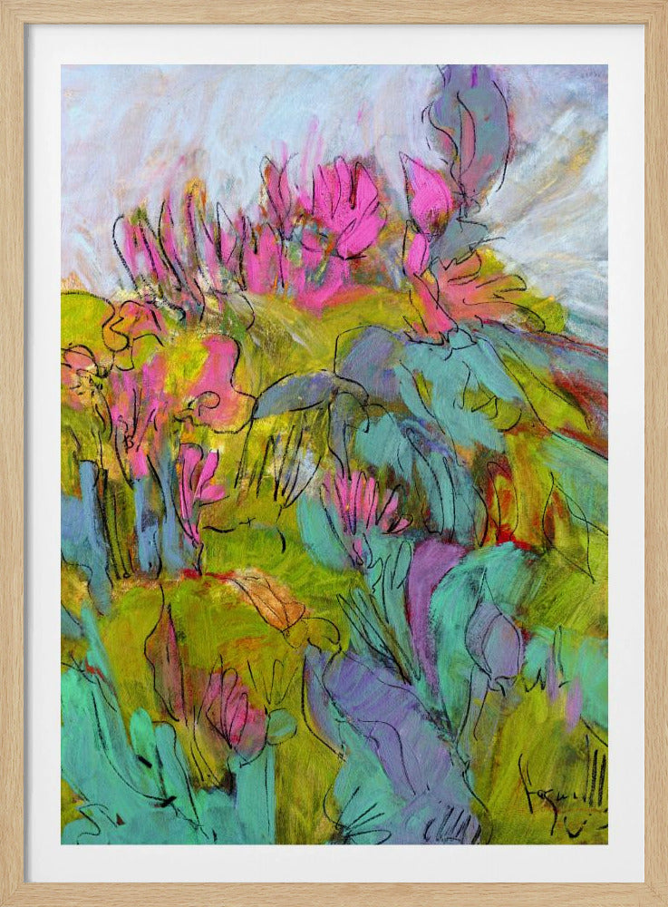 Grillige tuindromen | Poster