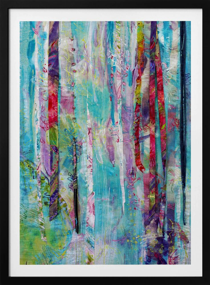 Grillige bossen | Poster