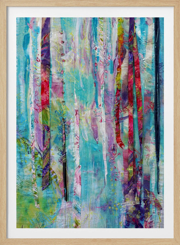 Grillige bossen | Poster