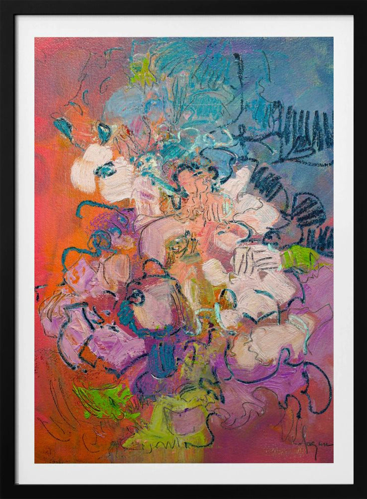 Bloemendroomlandschap | Poster