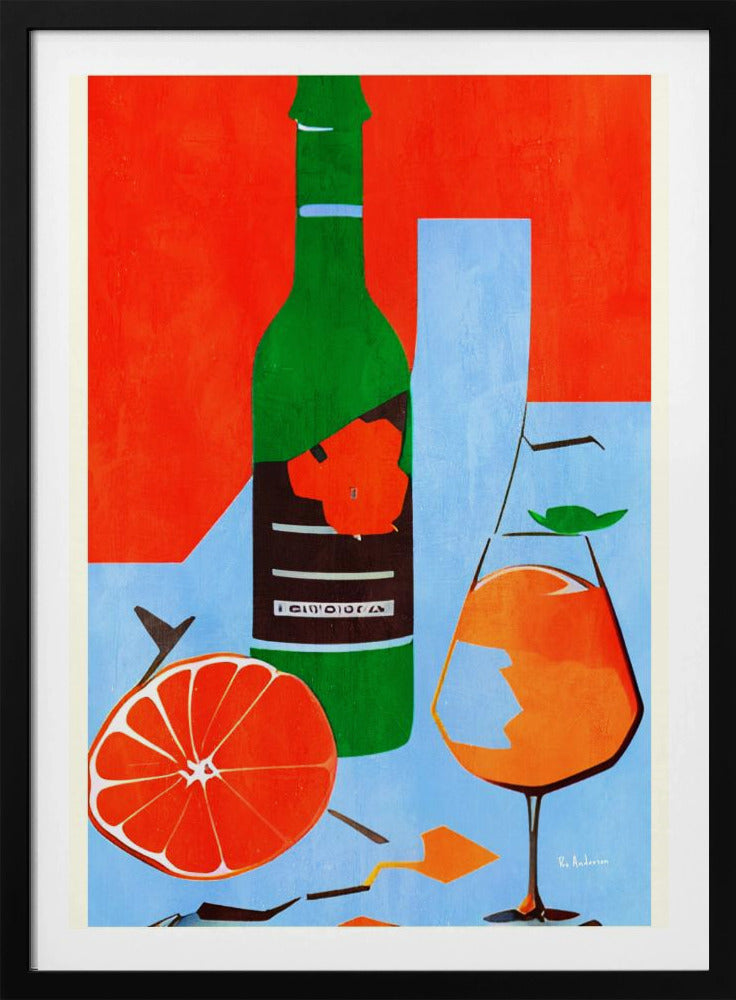 Zonnige picknick in het park | Poster