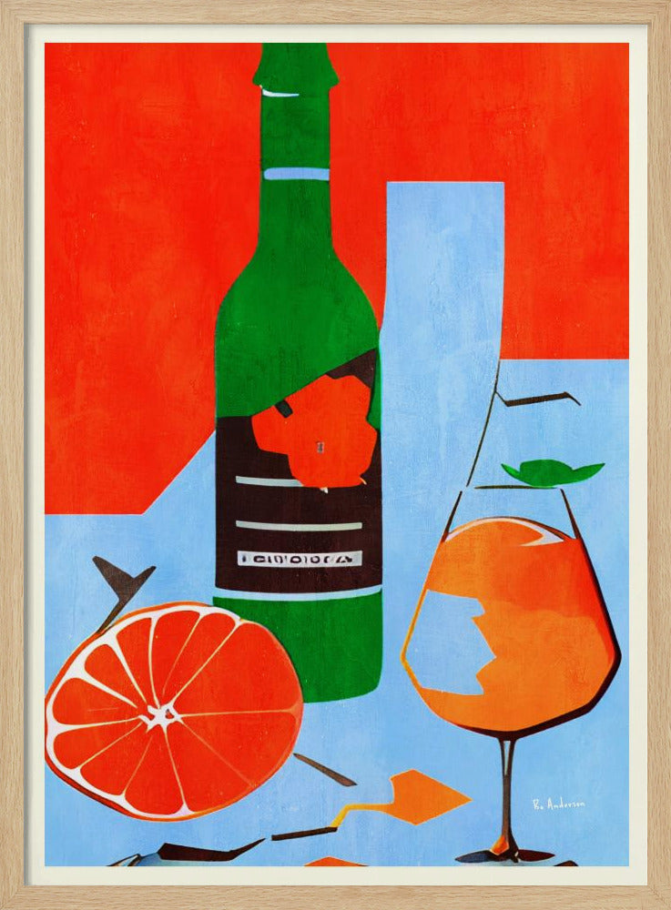 Zonnige picknick in het park | Poster