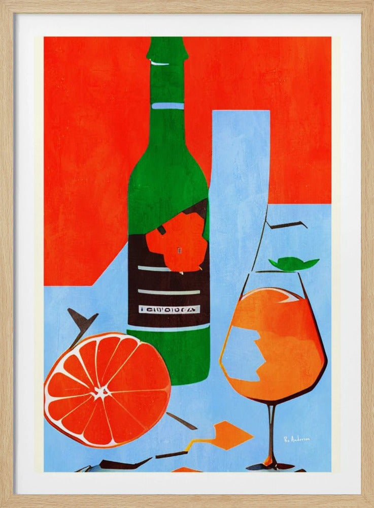 Zonnige picknick in het park | Poster