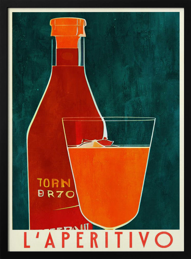 Het aperitief | Poster